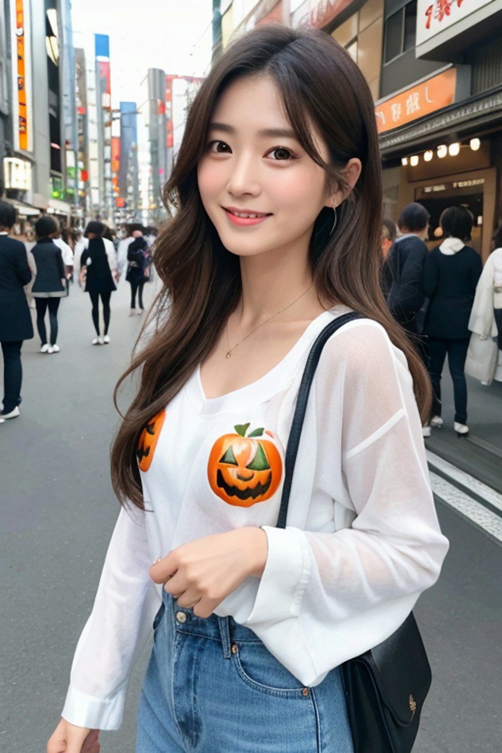 AI美女 ちょいカワHalloween🎃