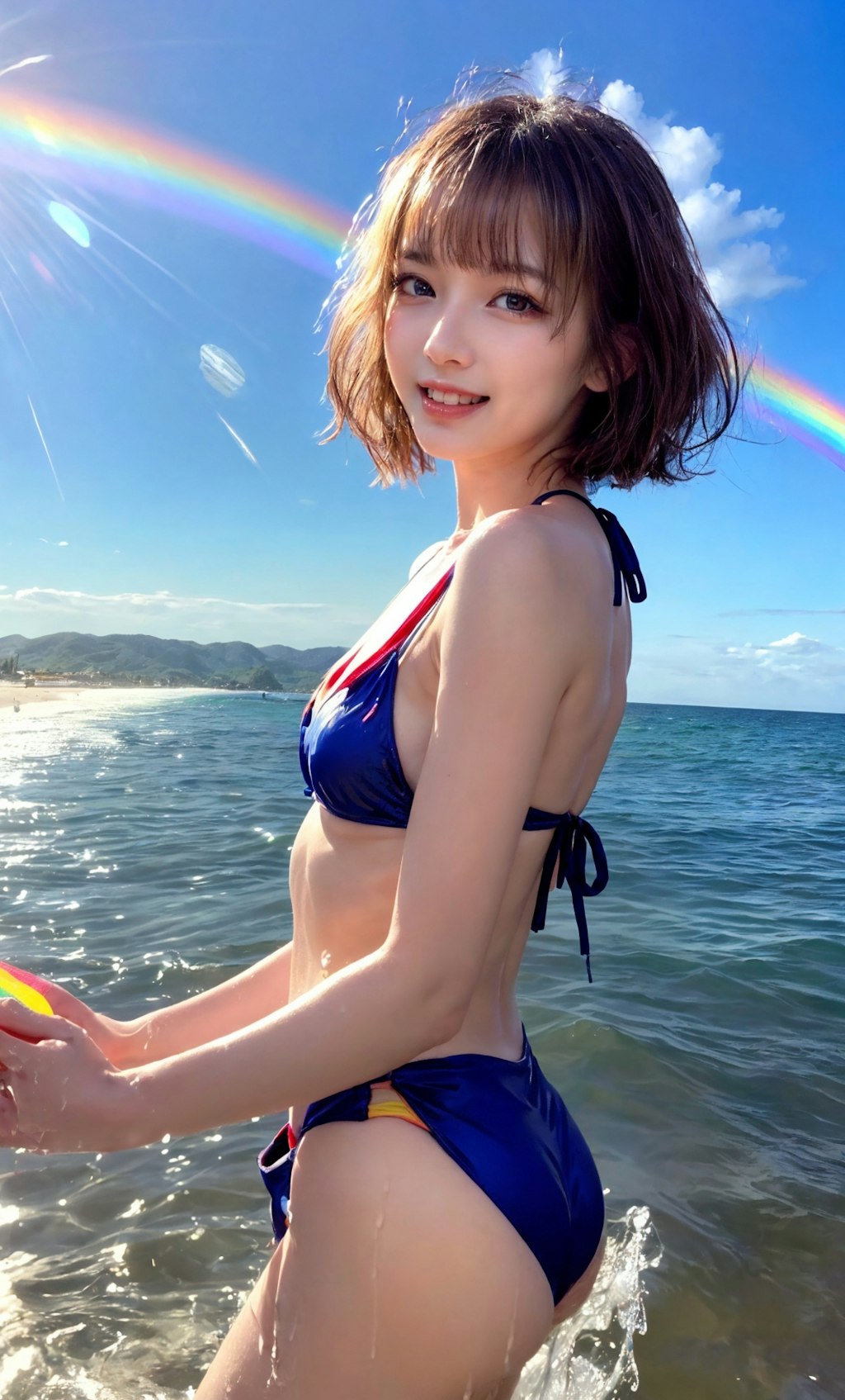 海、しぶき🌊