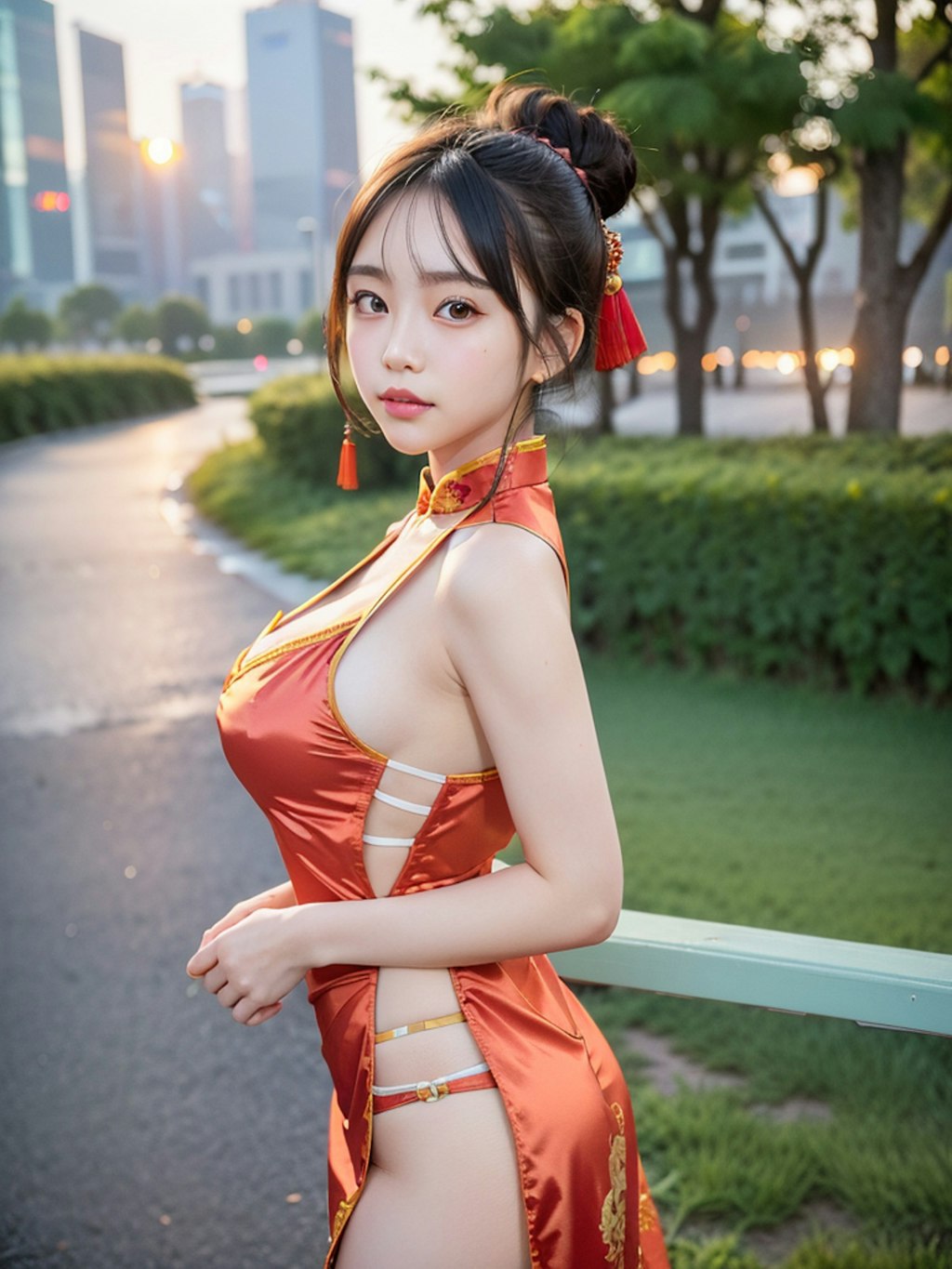 China dress,4