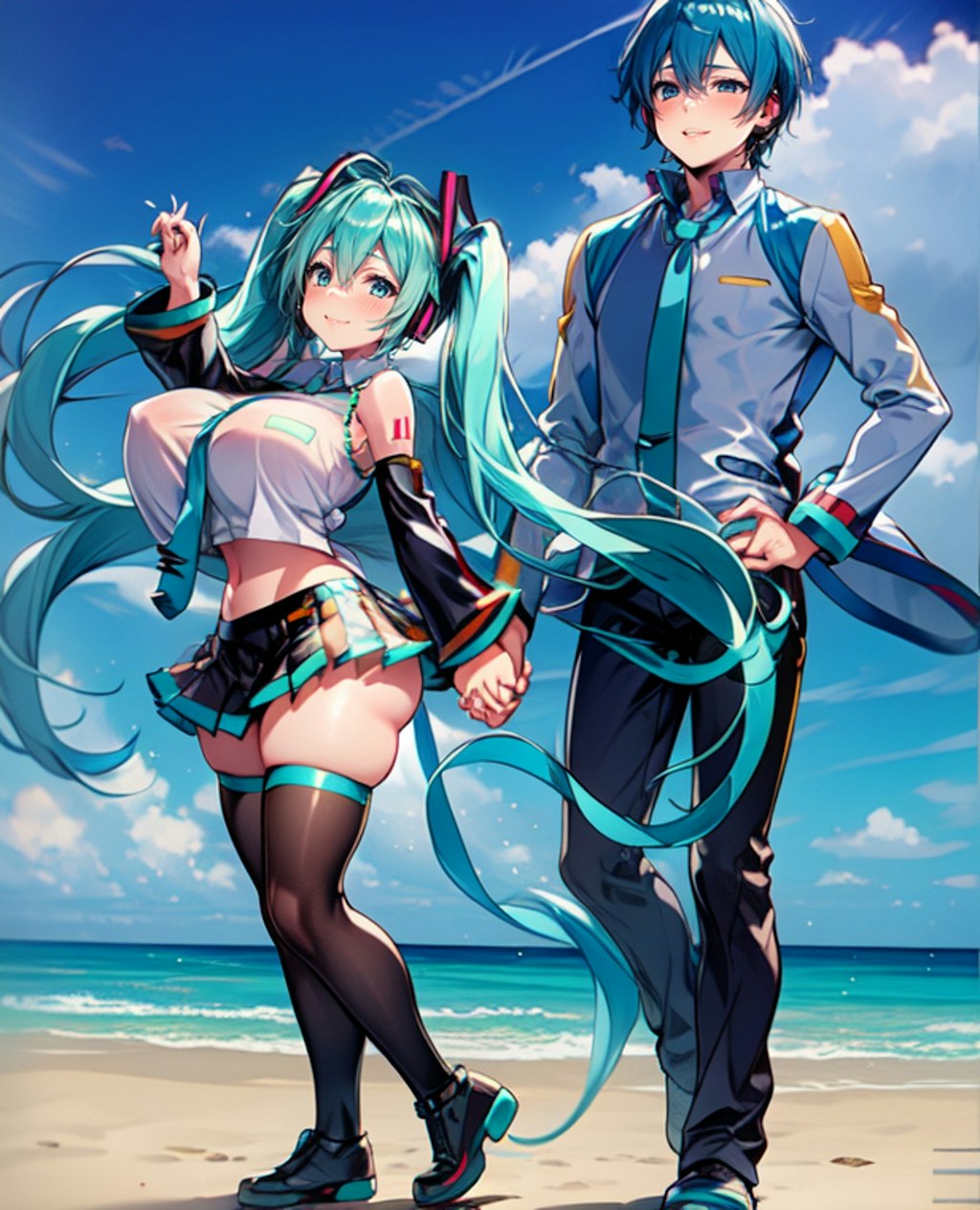 miku kaito Coupling