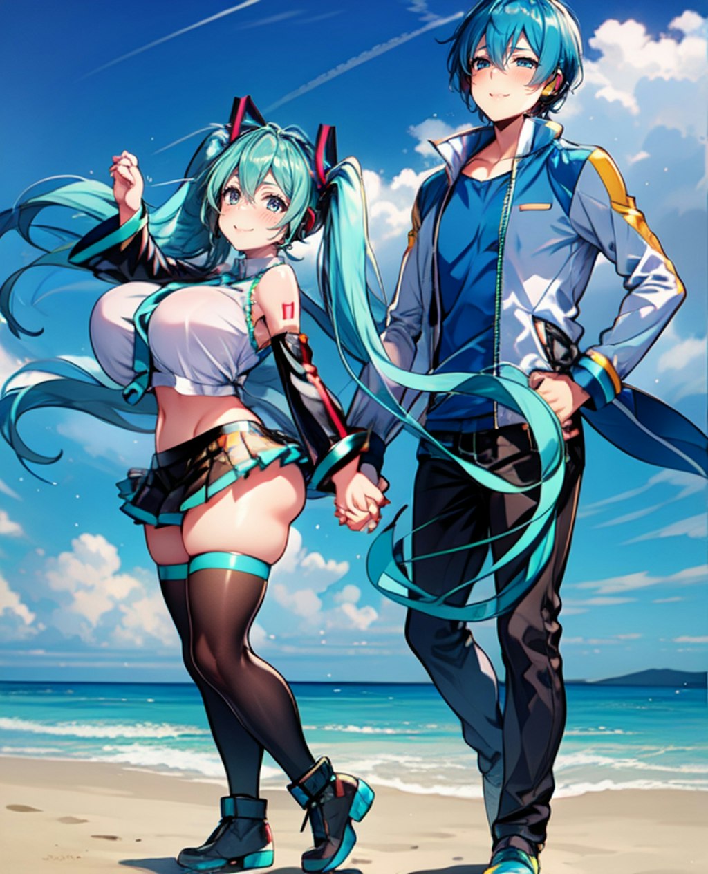 miku kaito Coupling