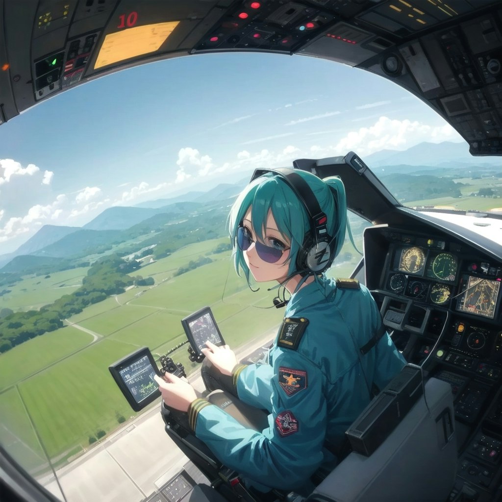 Fly High, Hatsune Miku🛩️