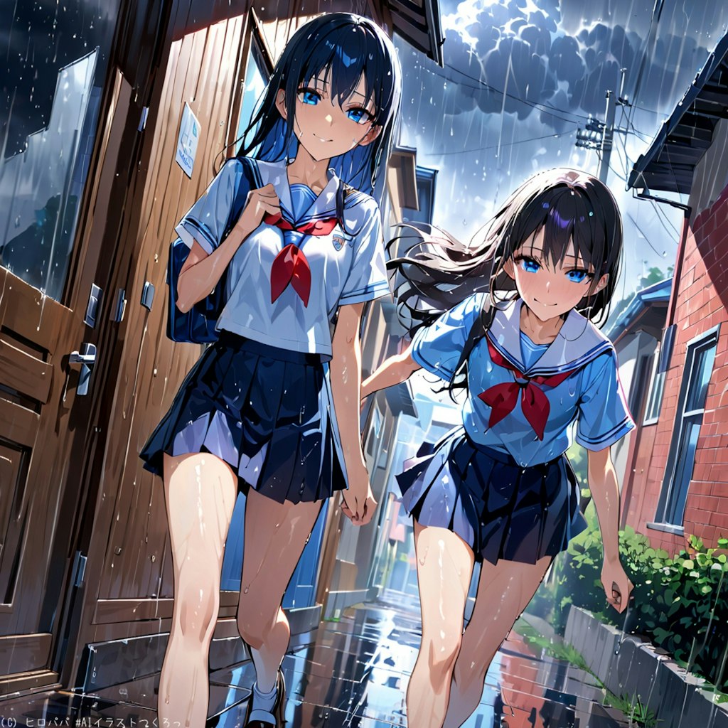 今日も雨で最悪〜