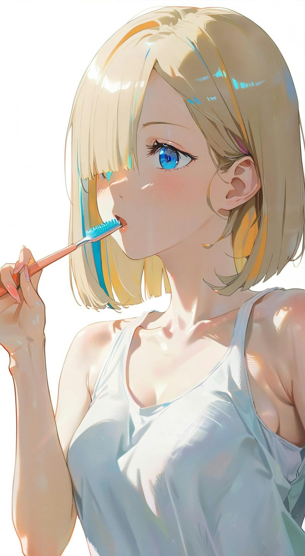 おはよ。(イク)