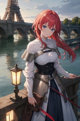 A girl with red hair 3 [failure]