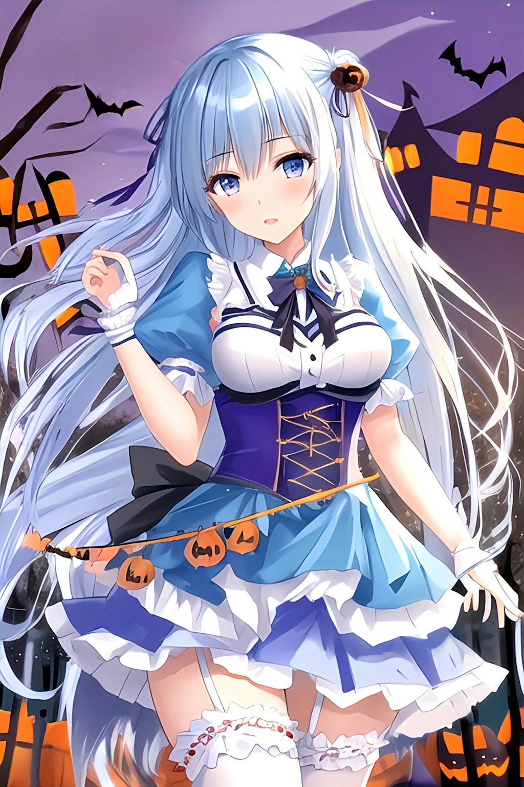 青髪少女🎃