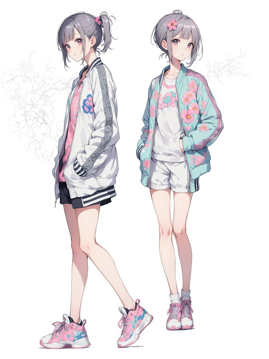 kawaii sneakers girls