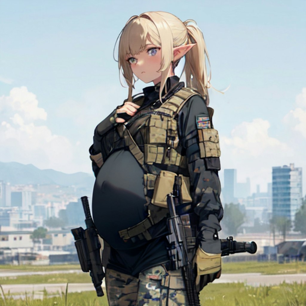 戦闘妊娠少女２０３