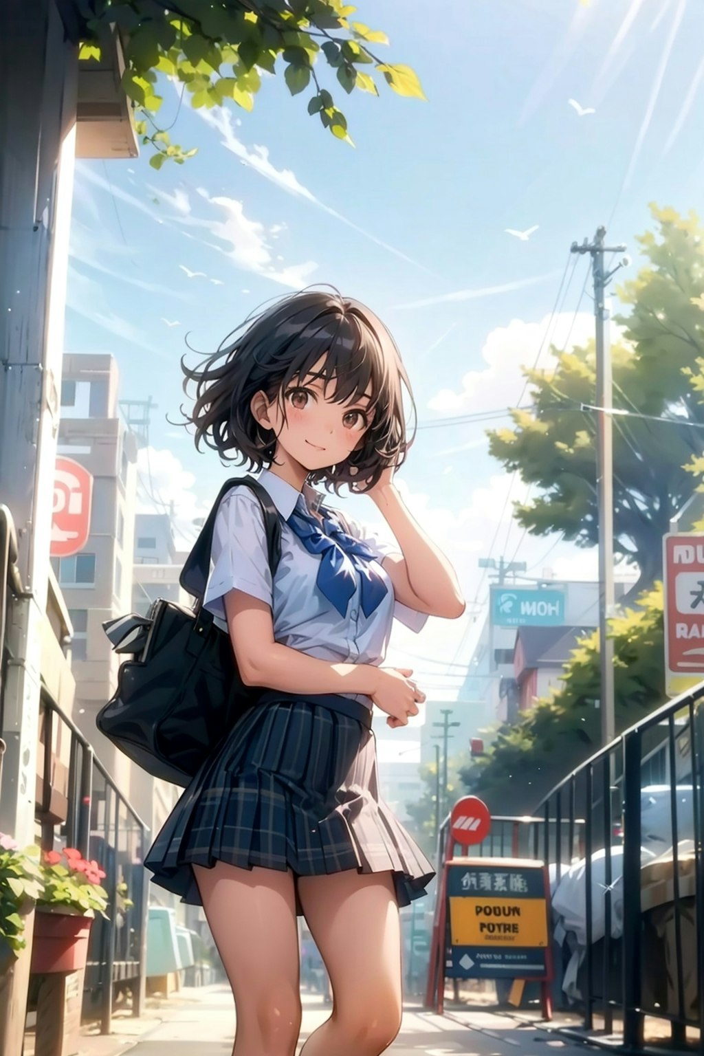 明日から夏休みだね