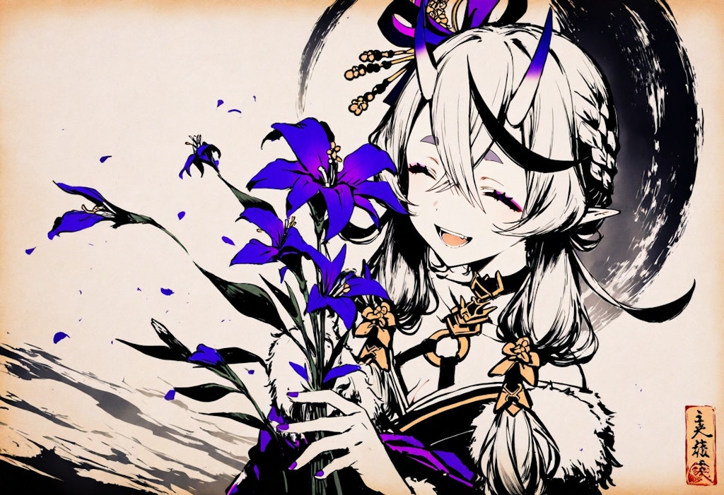 竜胆の花 -  竜胆尊 / にじさんじ