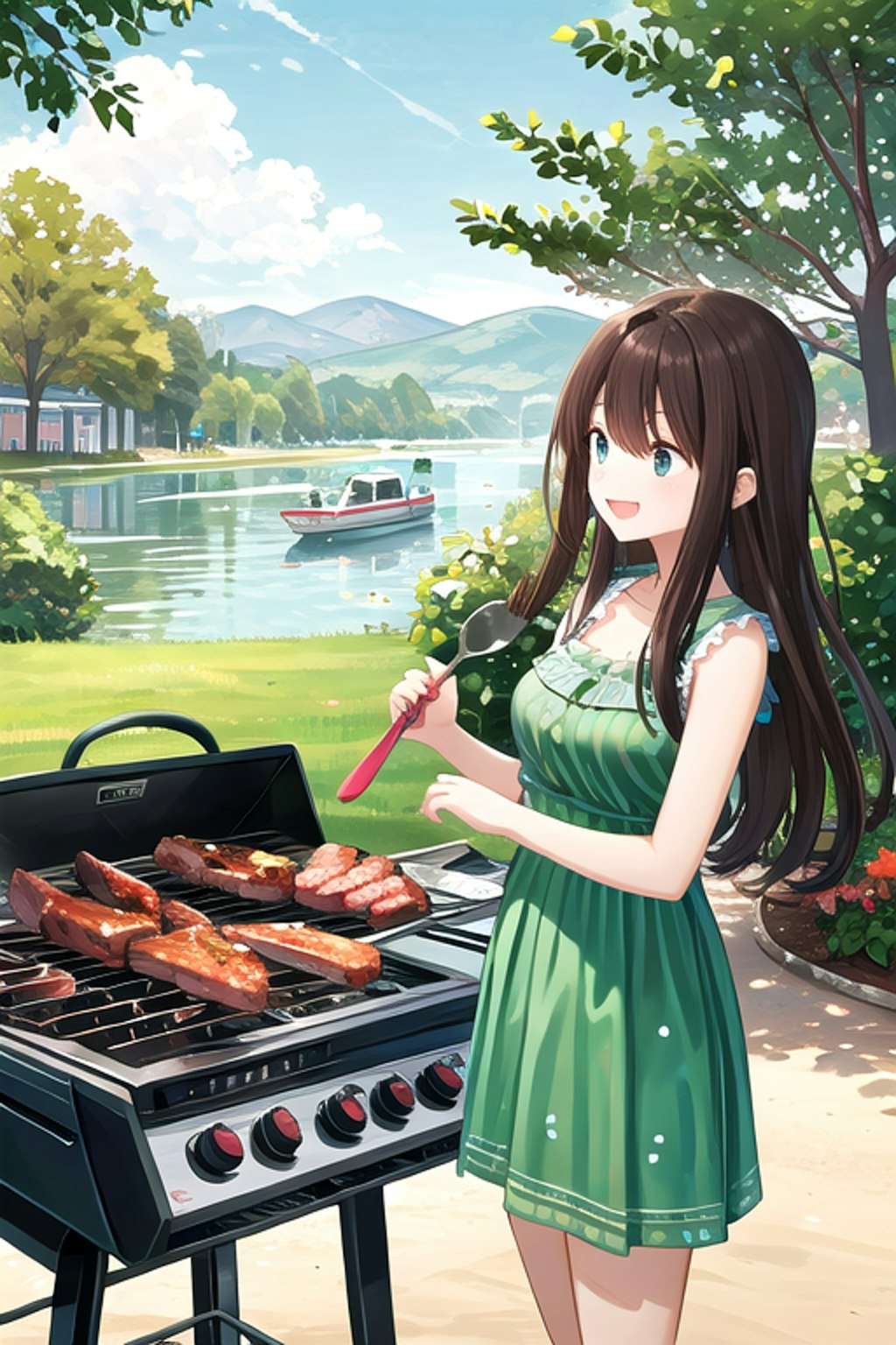 ひとりBBQ