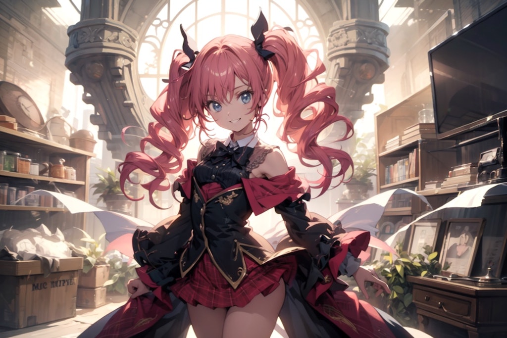 (再生成)赤髪眼鏡魔女さん