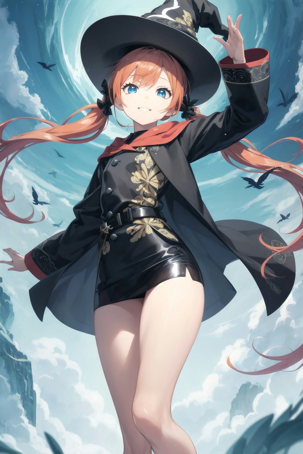 (再生成)赤髪眼鏡魔女さん