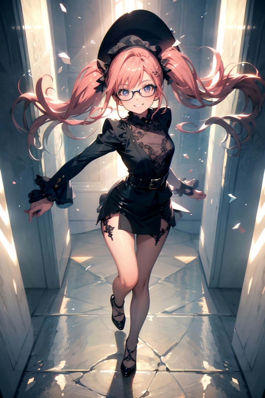 (再生成)赤髪眼鏡魔女さん