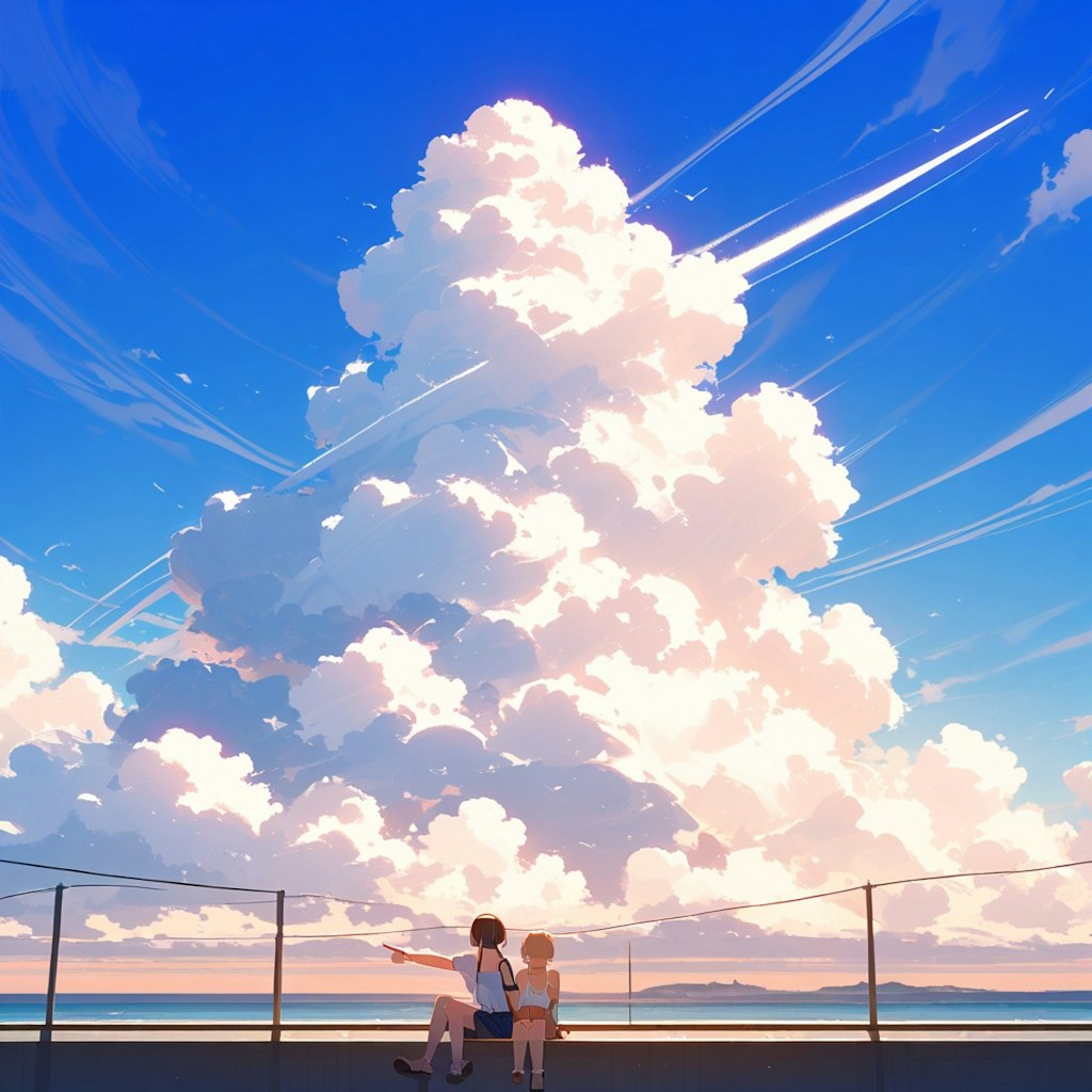 入道雲の思い出