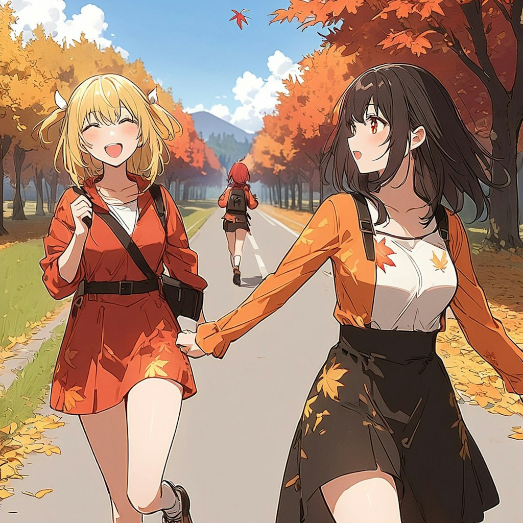 紅葉狩り