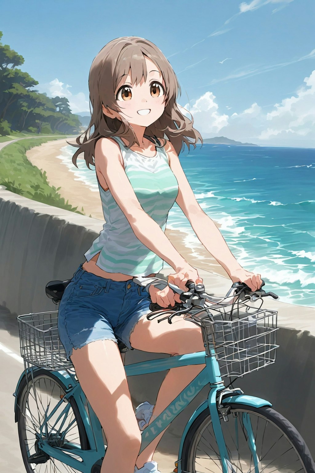 サイクリング女子