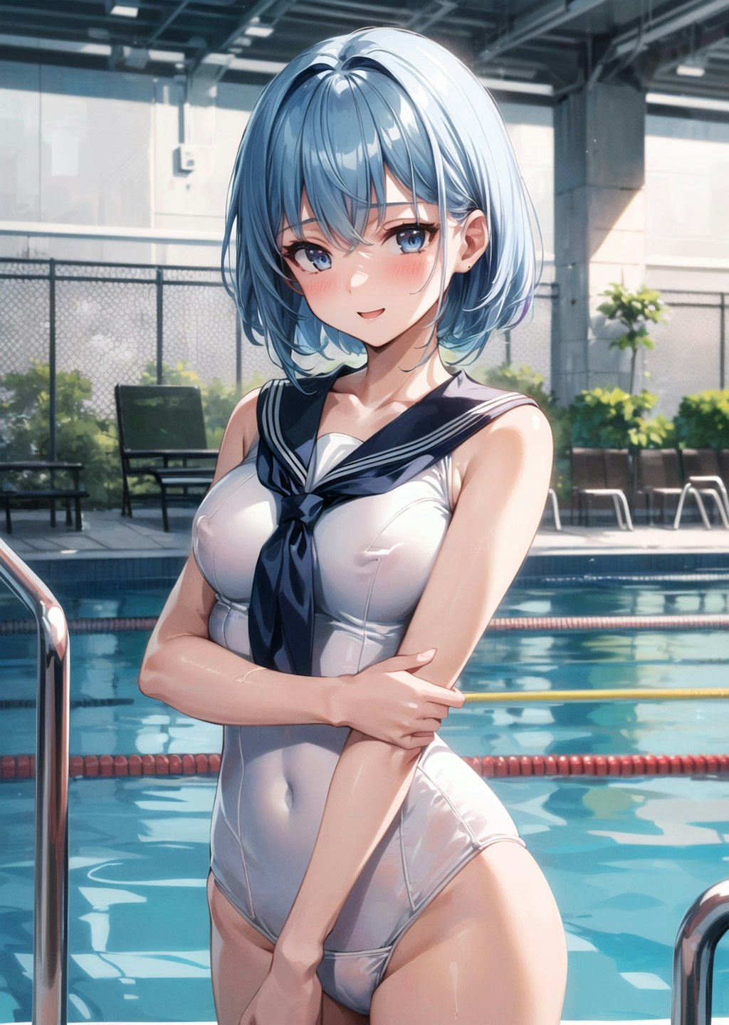 sailor swimsuit