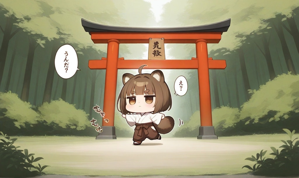踊りの練習中