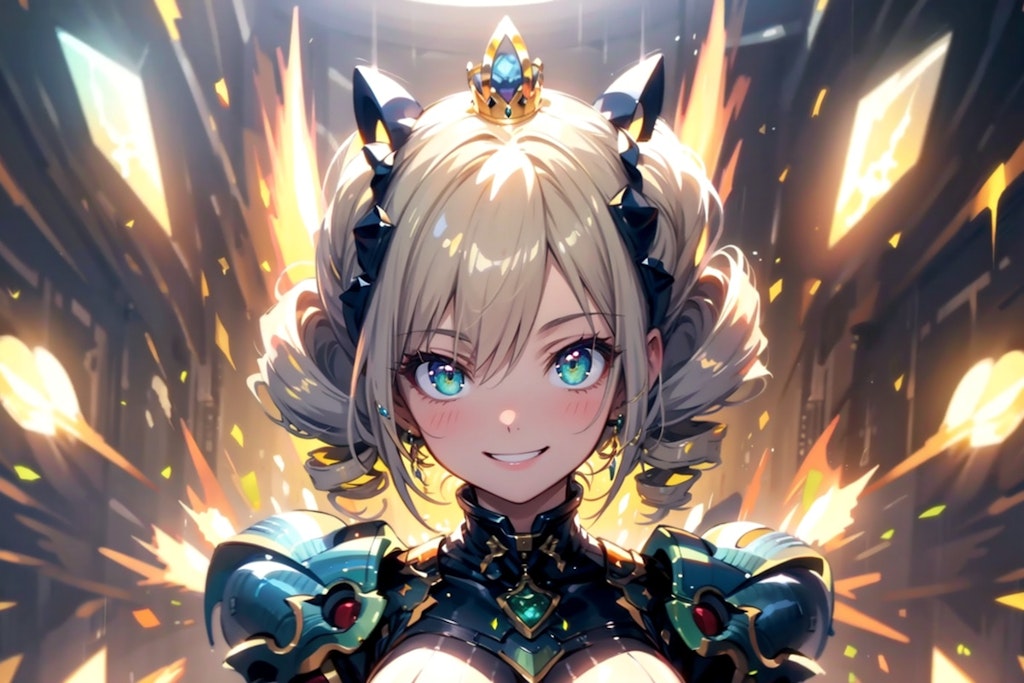光迸る姫騎士
