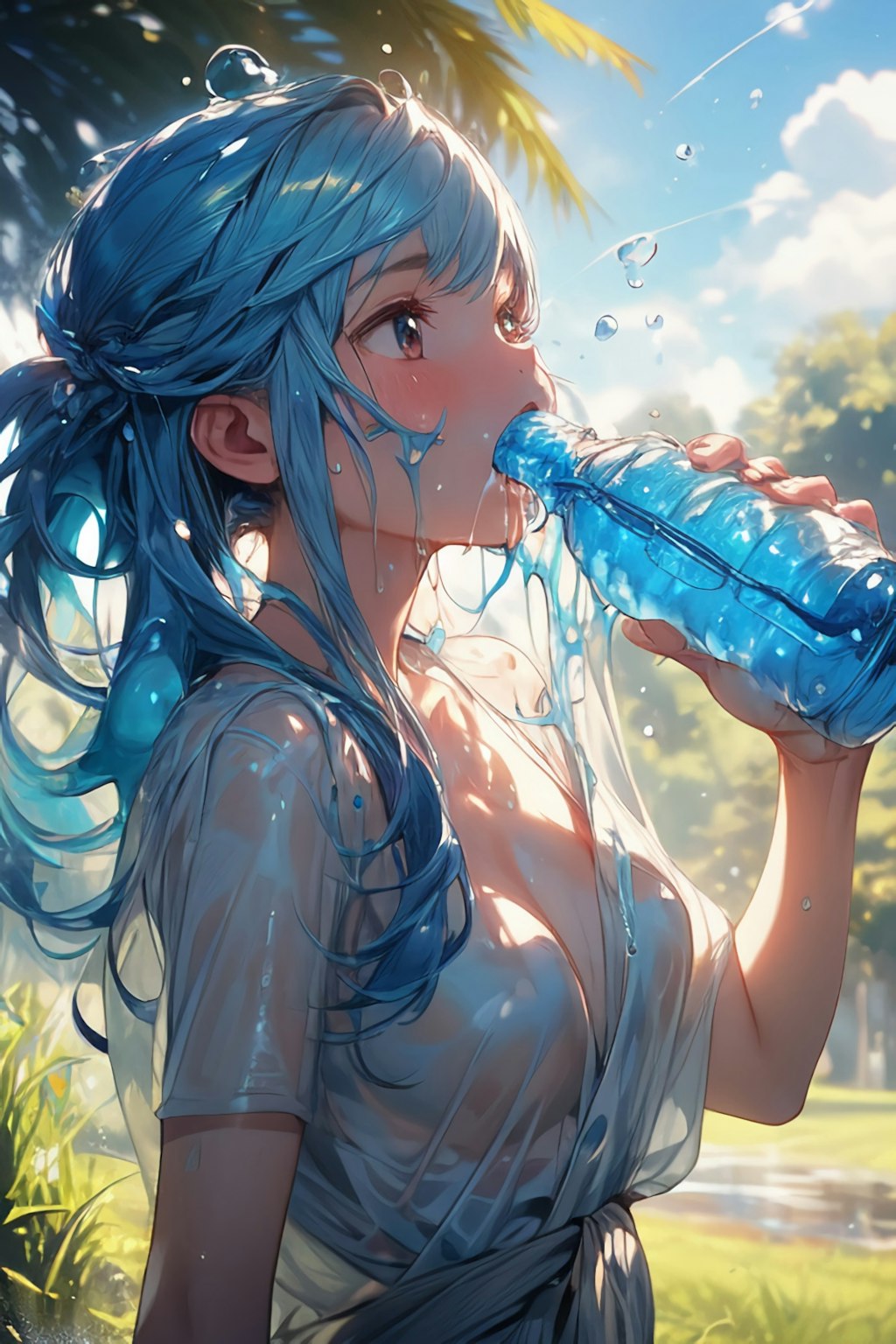 水…美味しい！