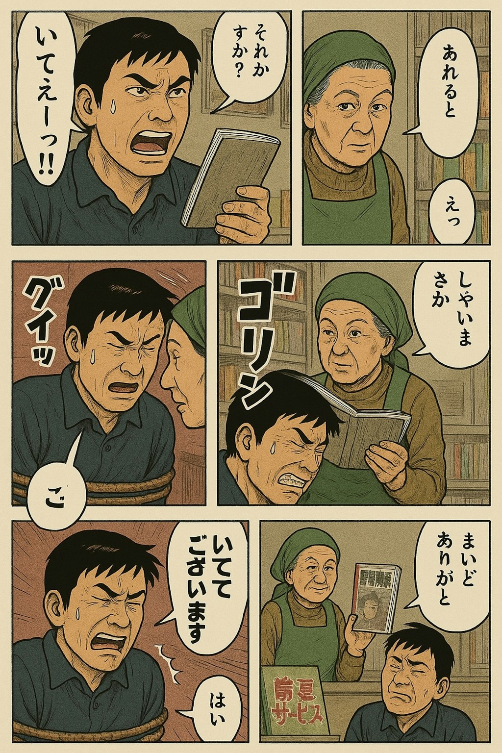 立ち読み客の対処法