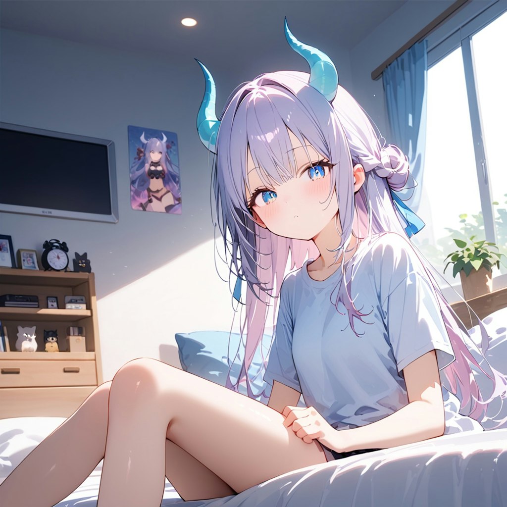 まったりクーラーの効いたお部屋で