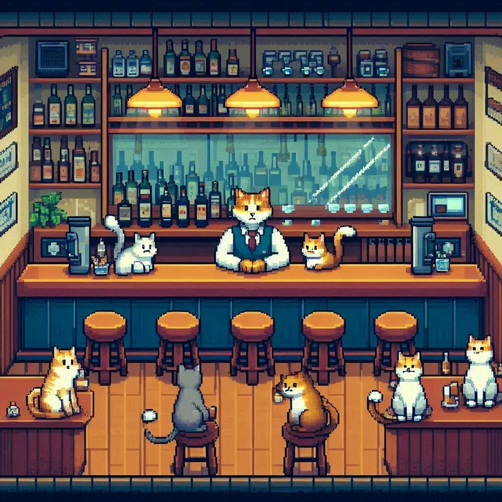ドット絵BarCat