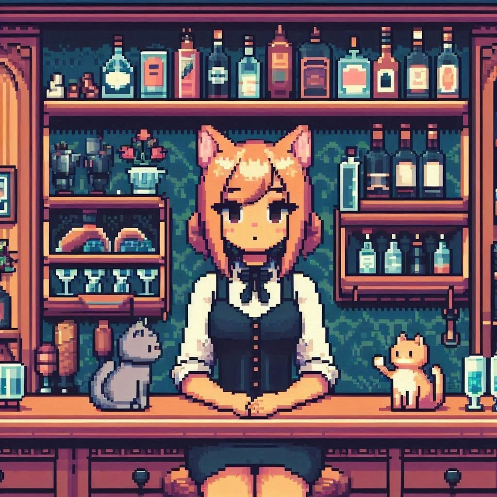 ドット絵BarCat