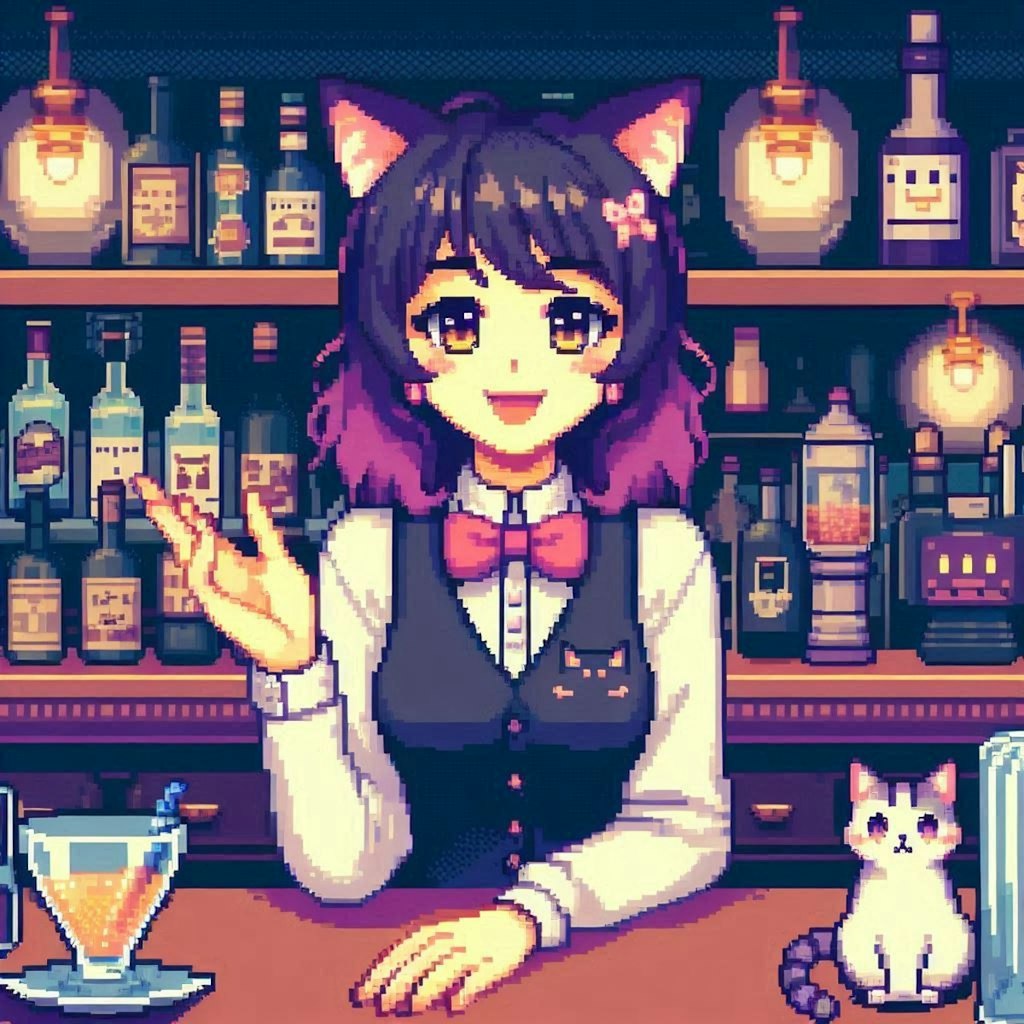 ドット絵BarCat