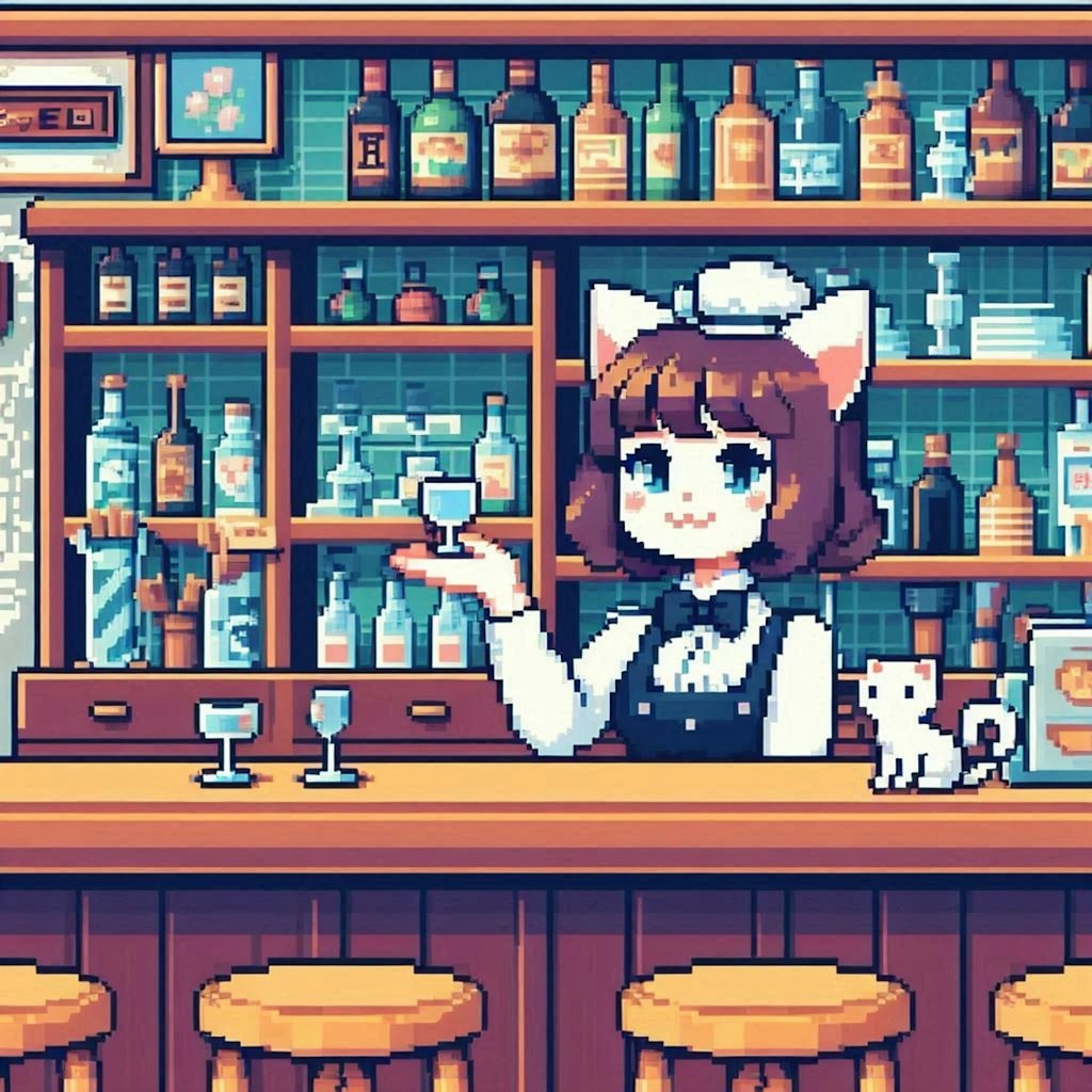 ドット絵BarCat