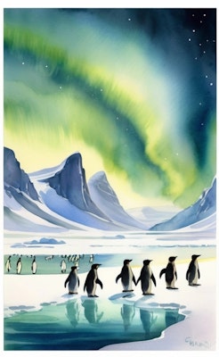 南極旅行またはクールミントガム