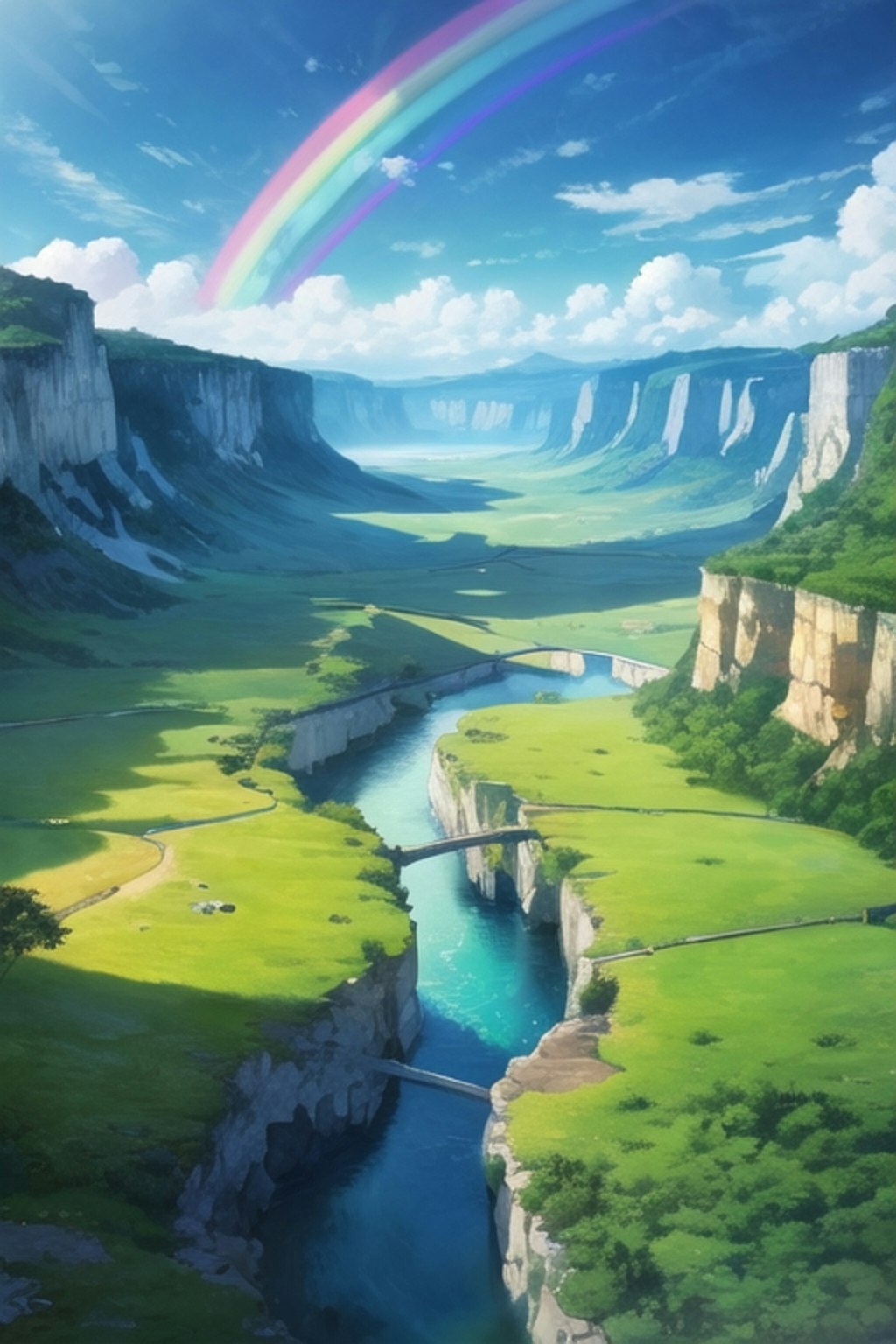 Beautiful Rainbow View ー癒し求めてー