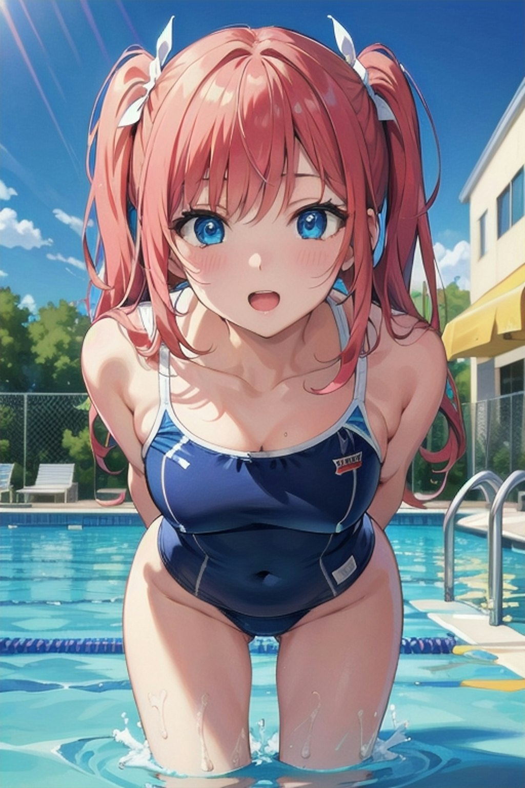 スク水の女の子