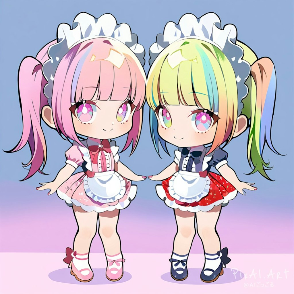 夢かわメイドちゃんズ(Chibi)