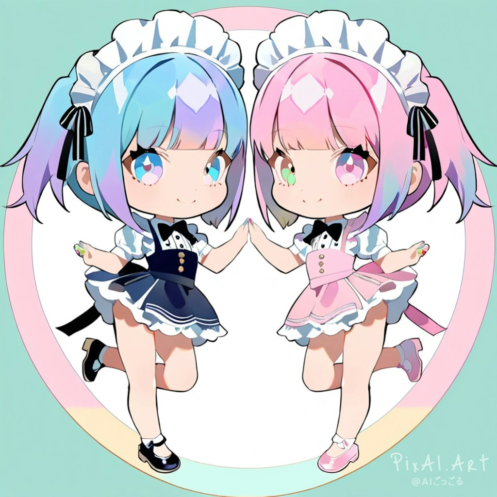 夢かわメイドちゃんズ(Chibi)