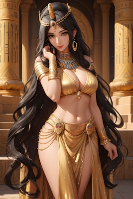ملكة معبد إيزيس