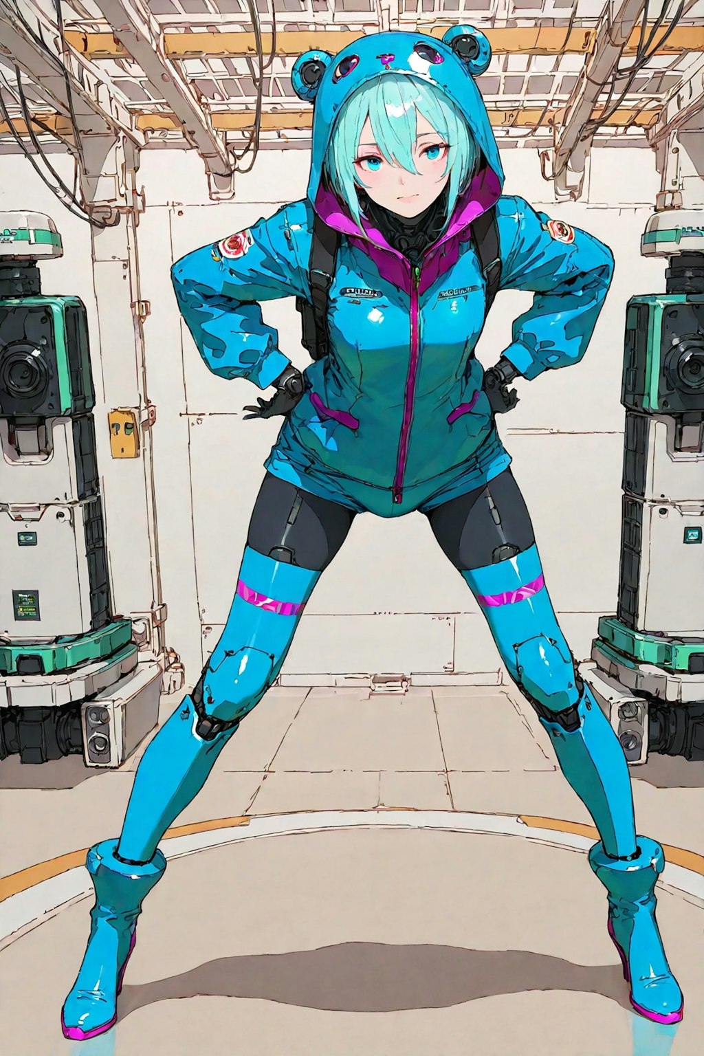 パーカーメカ娘（CAPE）