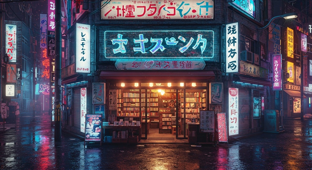 サイバーパンクな本屋