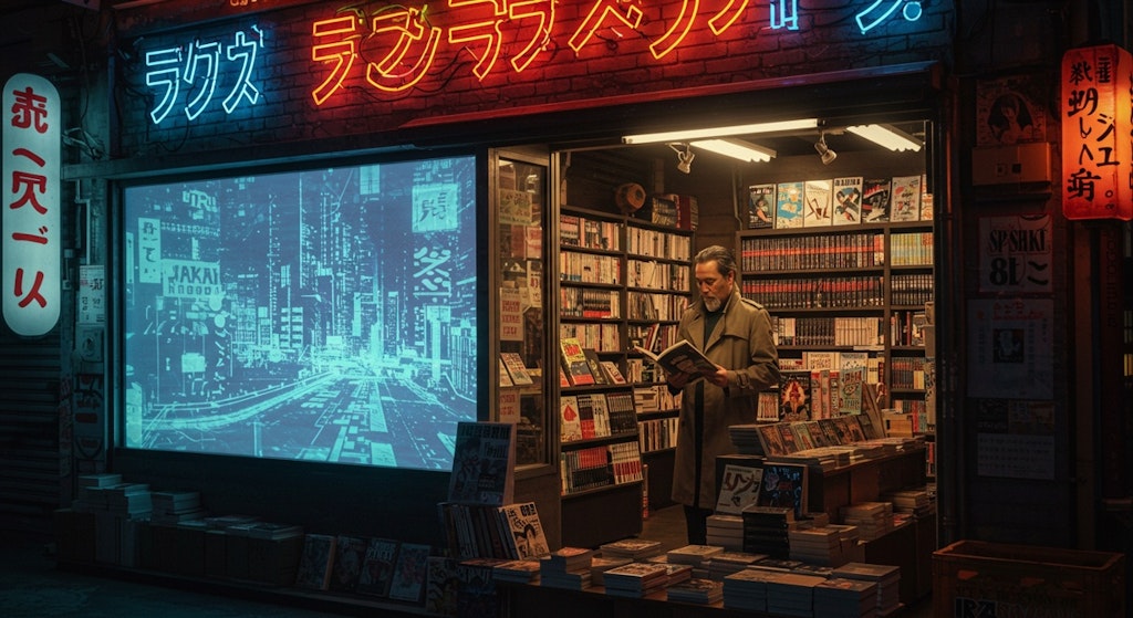 サイバーパンクな本屋