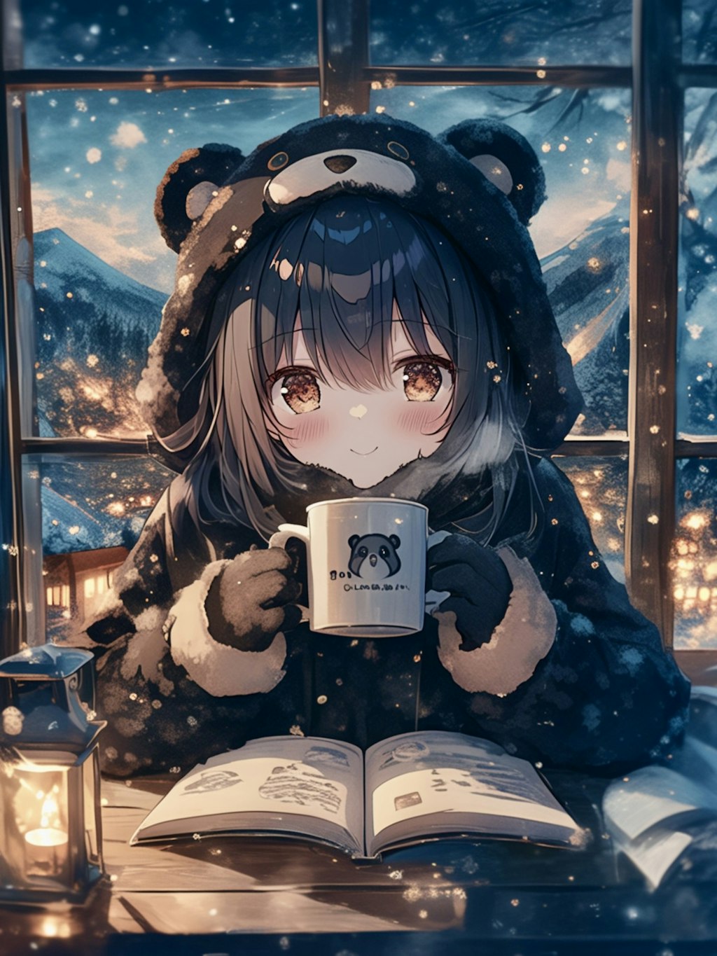 読書✖︎くま娘🐾