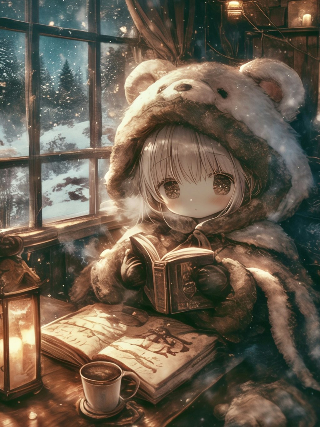 読書✖︎くま娘🐾