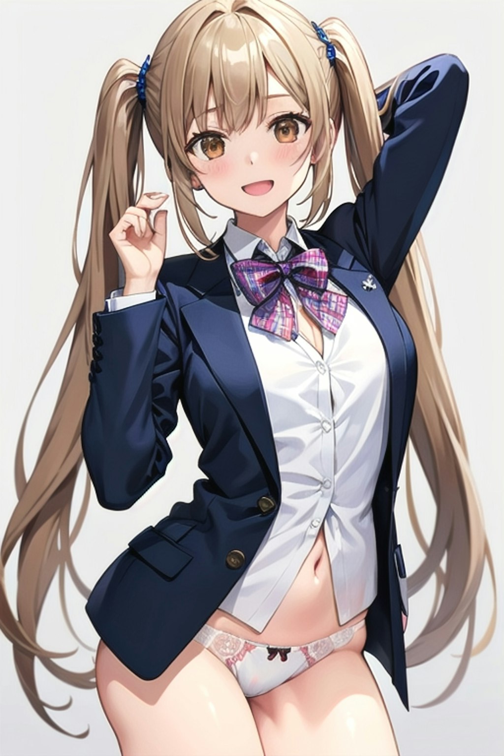 School twintails girl