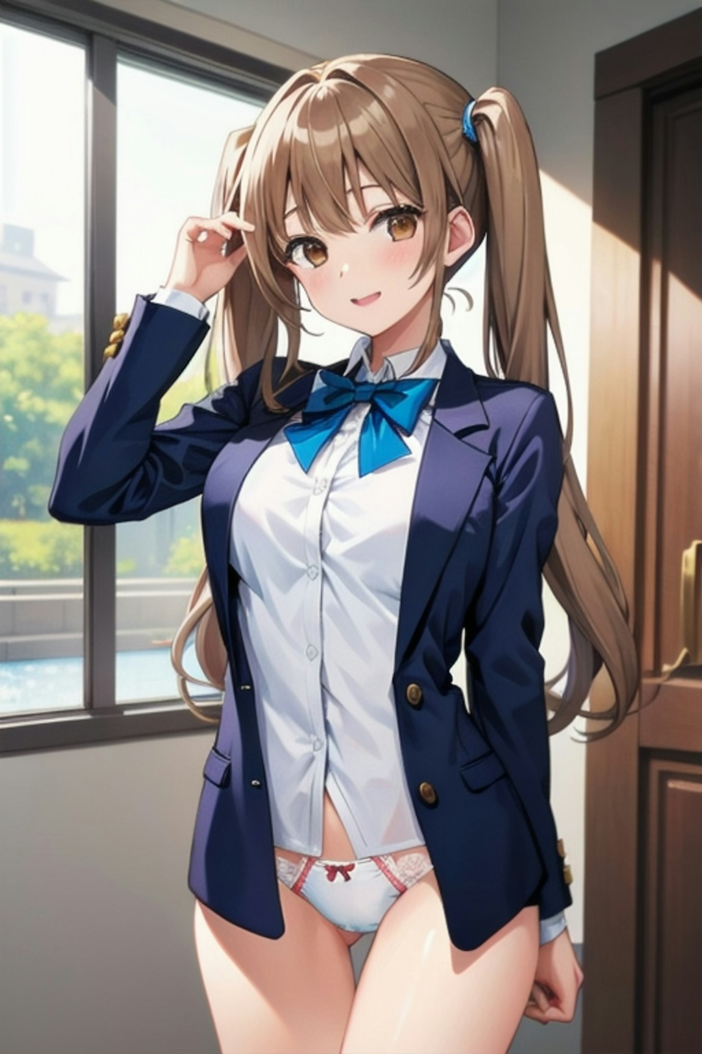 School twintails girl