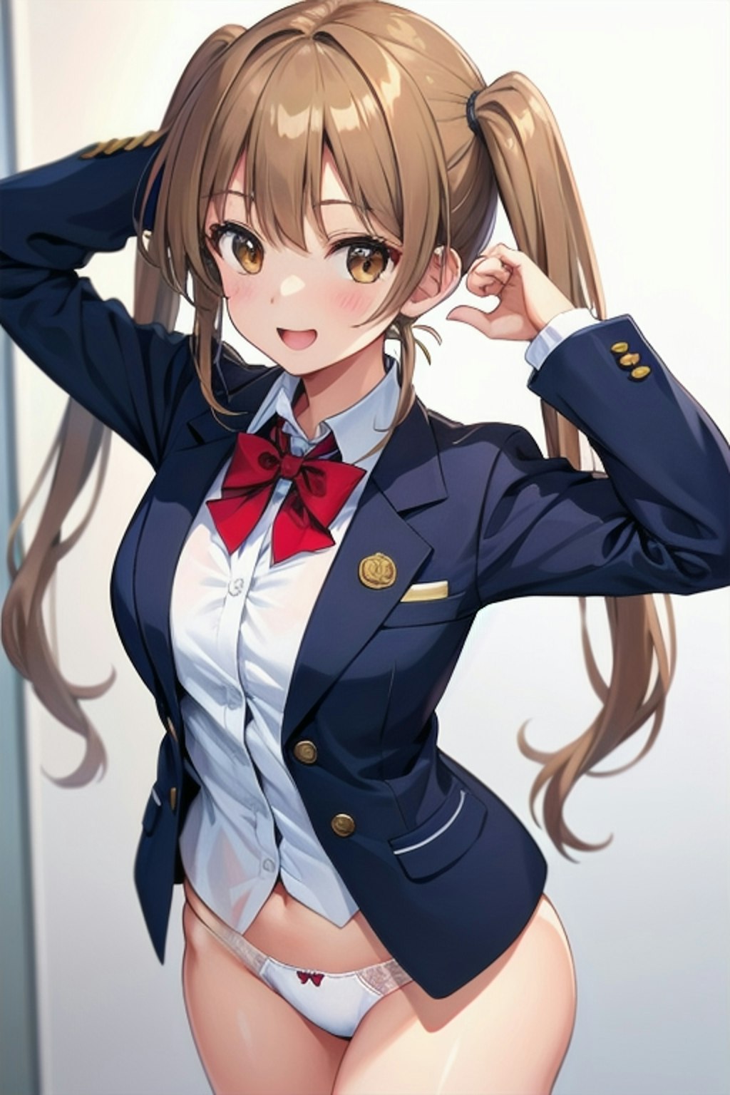 School twintails girl