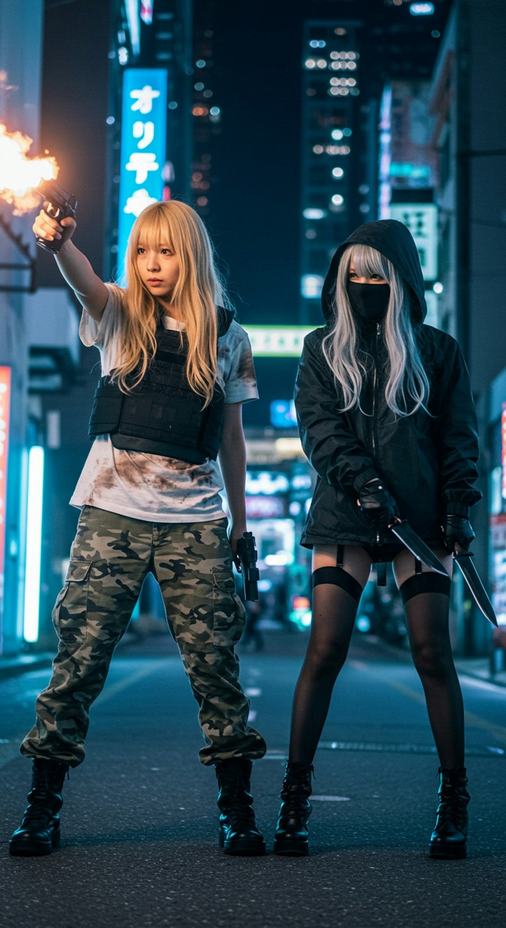 舞・雪乃 共闘
