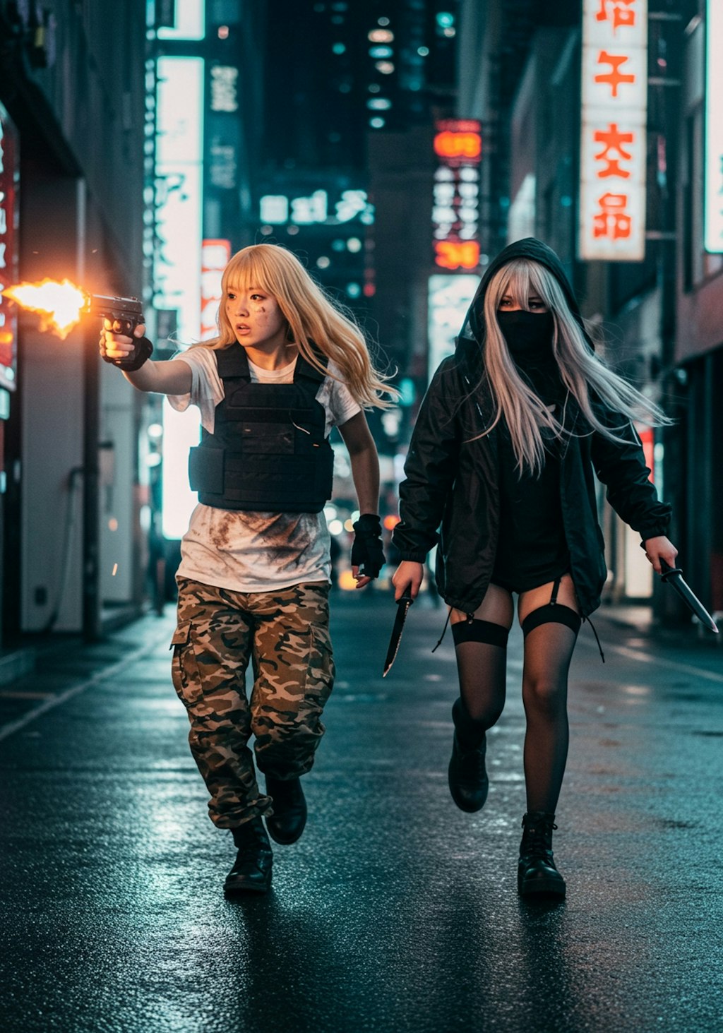 舞・雪乃 共闘