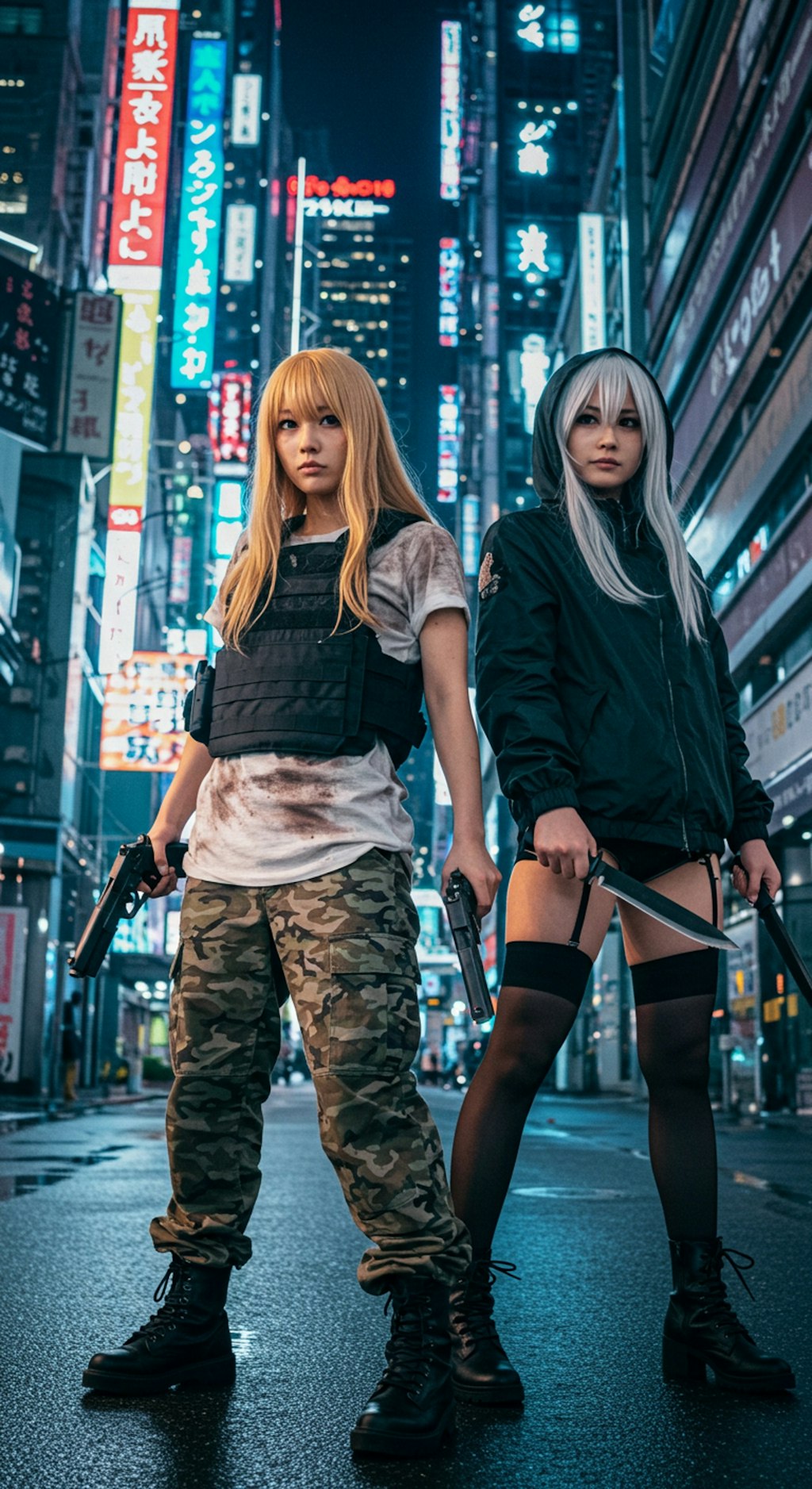 舞・雪乃 共闘