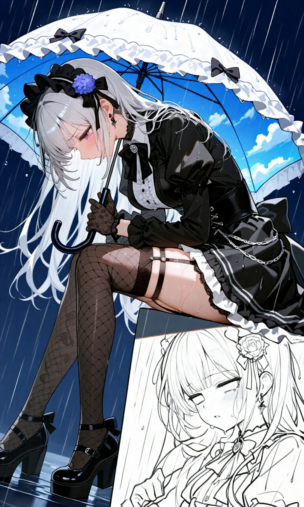 雨の晴れ間