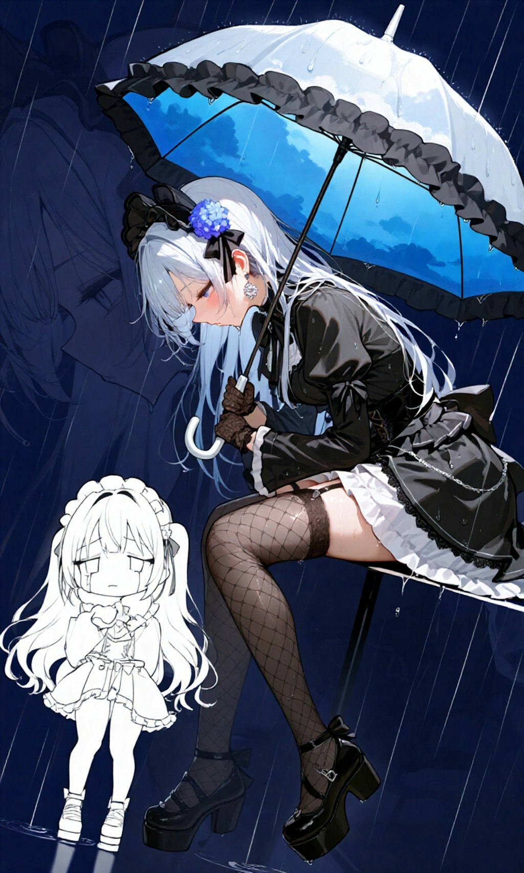 雨の晴れ間